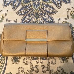 Calvin Klein clutch gold